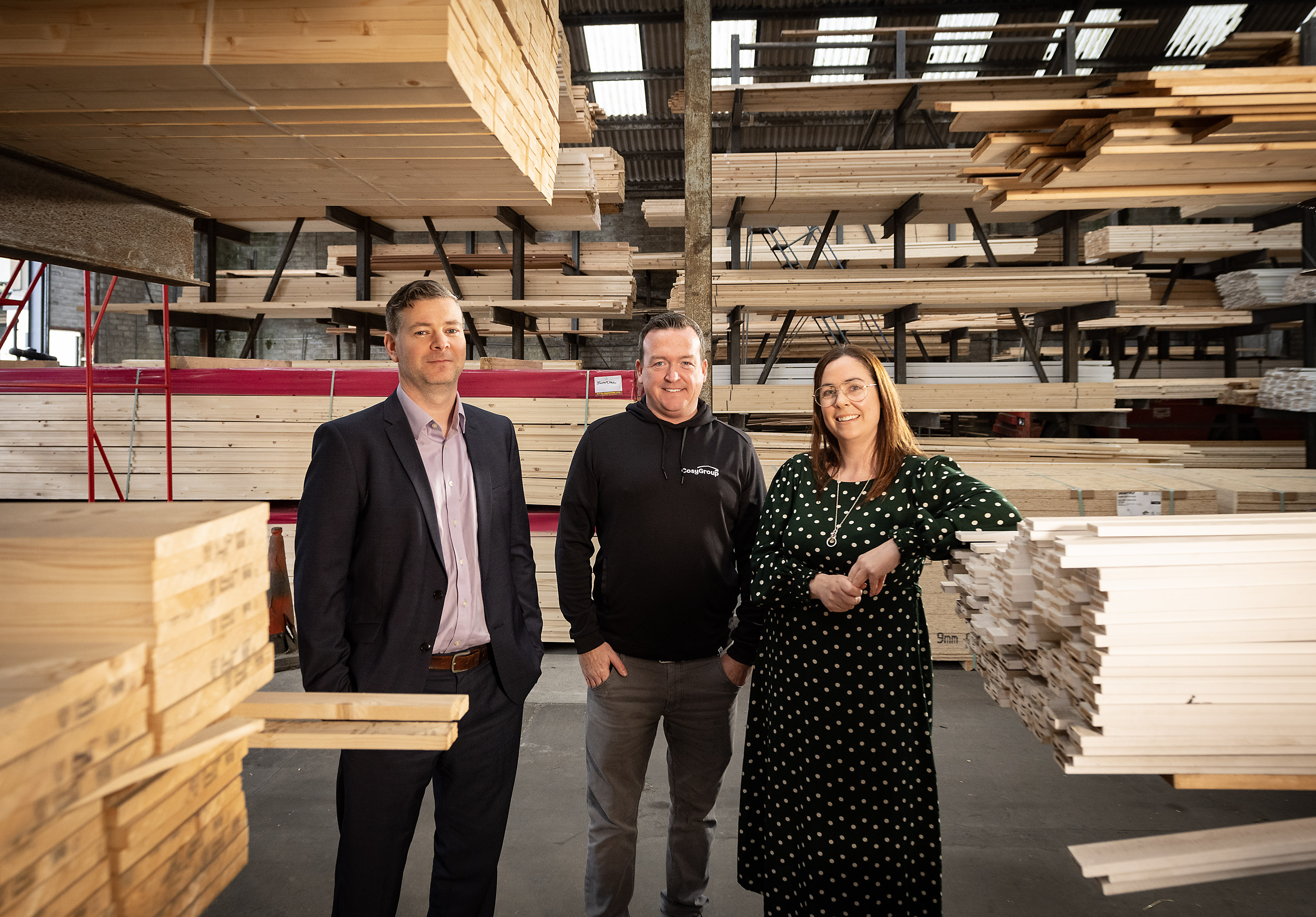 People standing in a workshop